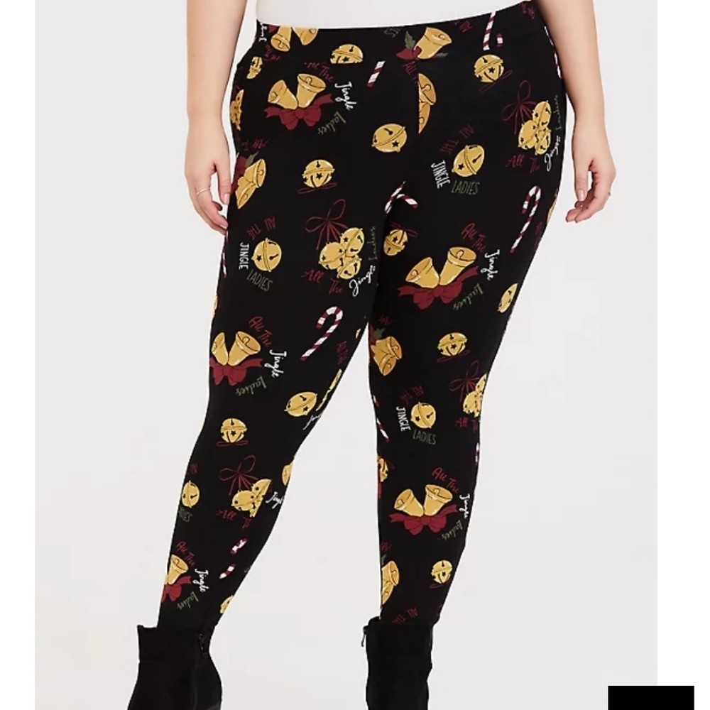 🆕️🎄🎀 2X "ALL THE JINGLE LADIES" PRINT - PREMIUM LEGGING🎀🎄